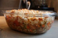 Assembled, not yet baked...